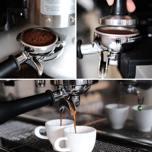 MAKING CAPPUCCINO COFFEE