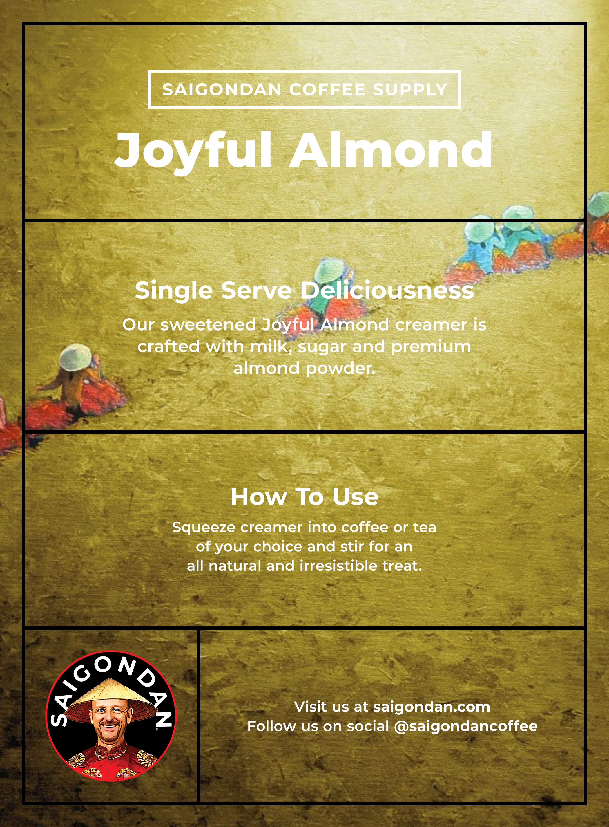 Saigondan Joyful Almond Creamer