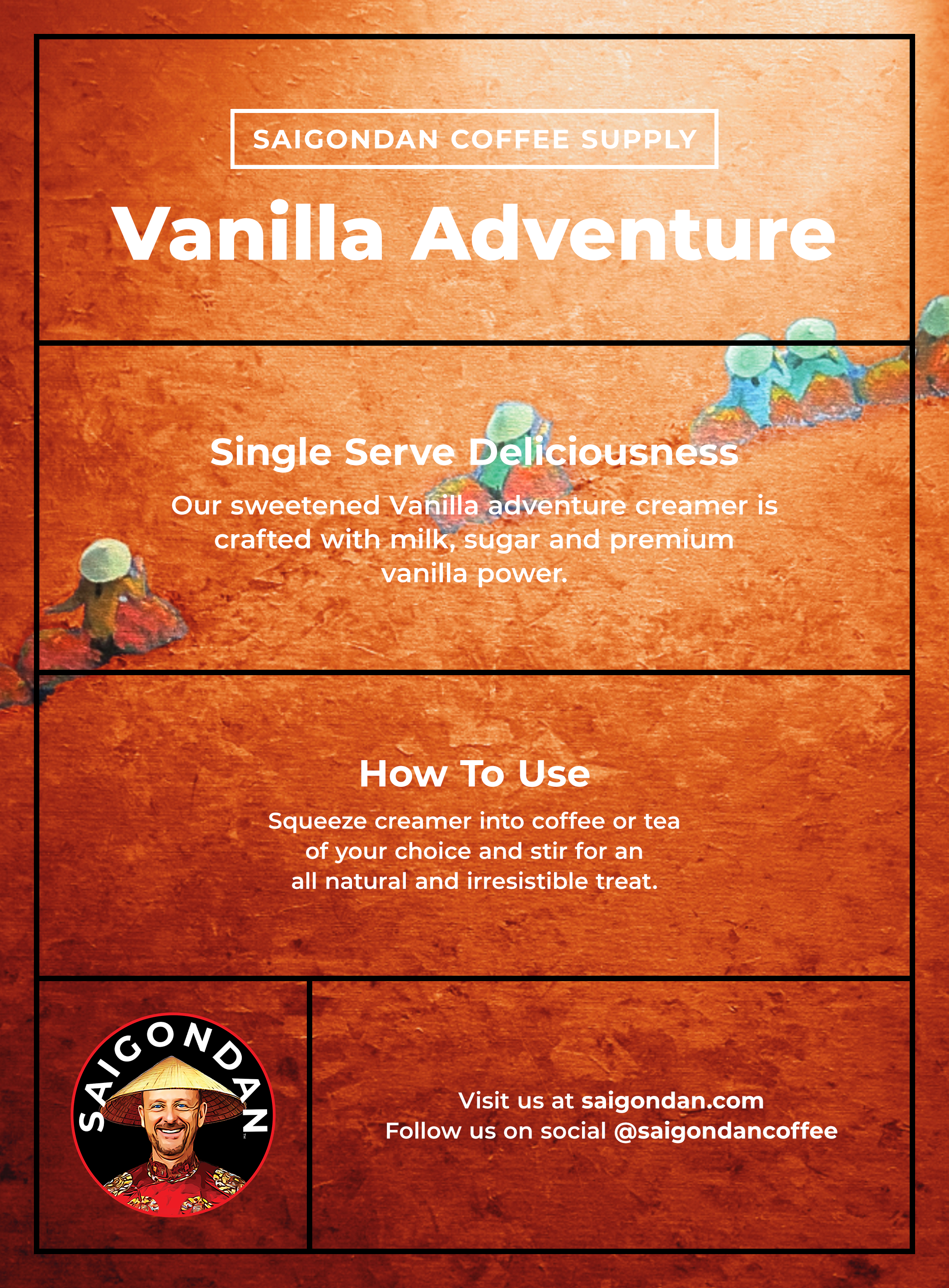 Saigondan Pumpkin Spice Adventure Creamer